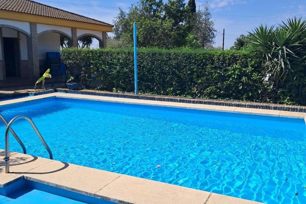 アルカラ・デ・グアダイラ Casa Venus - Con Jardin Y Piscinaヴィラ エクステリア 写真